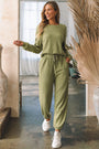 Waffle Knit Jogger Set Florida Girl Fashion Boutique
