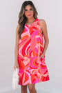 Groovy Abstract Shift Mini Florida Girl Fashion Boutique