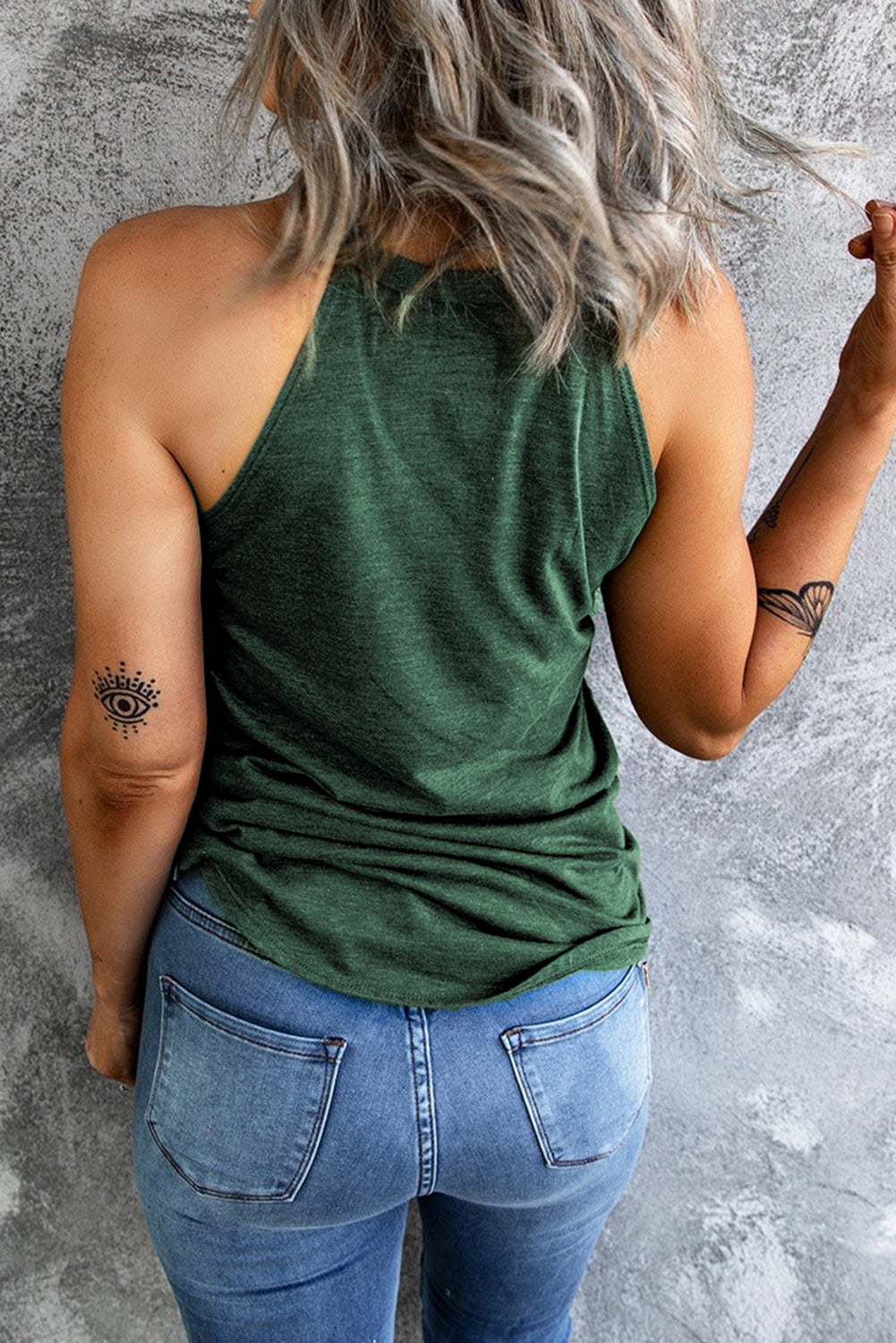Green Halter Tank Florida Girl Fashion Boutique