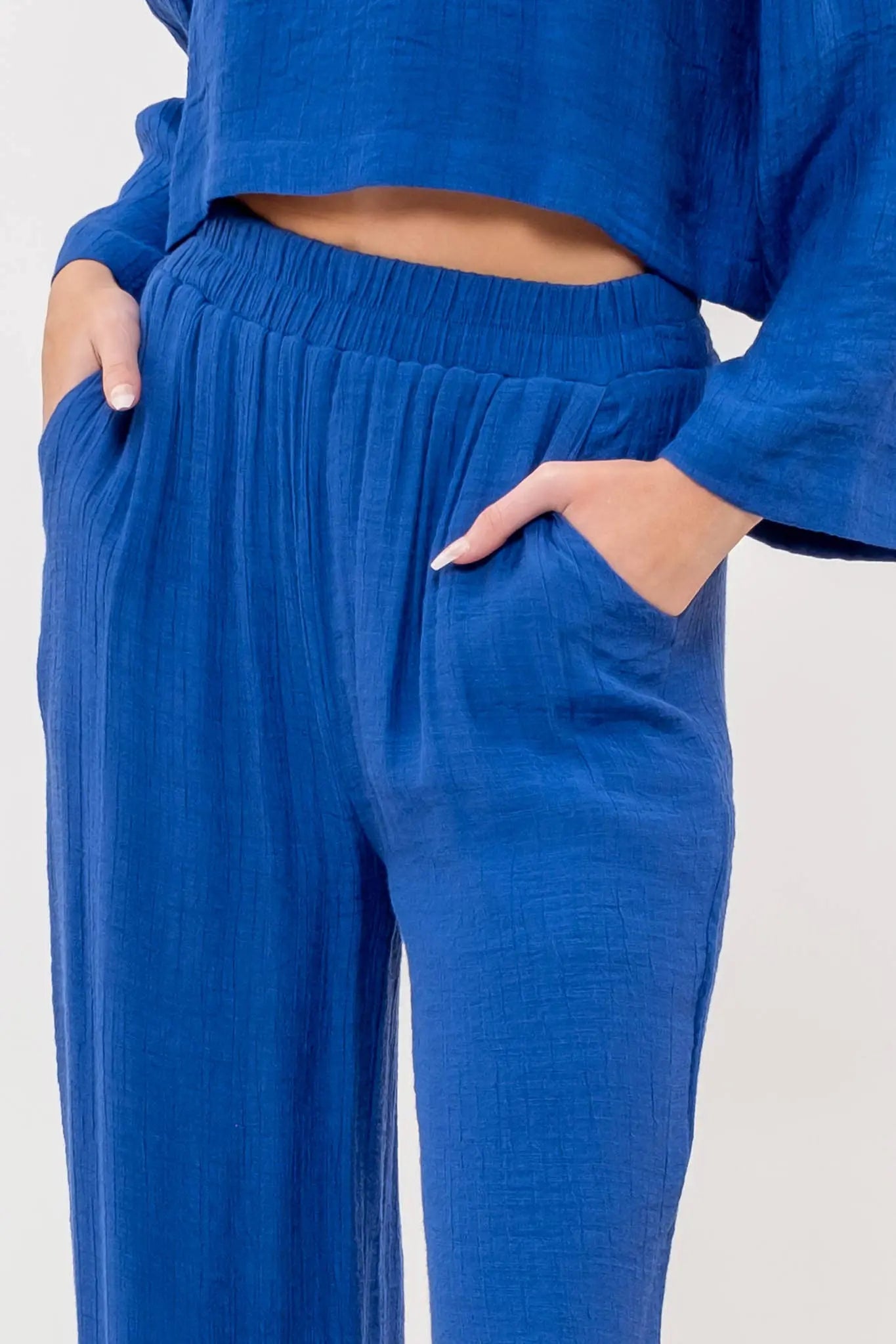Cobalt Blue Two-Piece Set Florida Girl Fashion Boutique