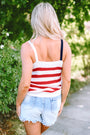 Knit Patriotic Tank Florida Girl Fashion Boutique