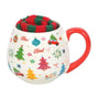 Nostalgic Christmas Print Mug and Socks Set Something Different Wholesale