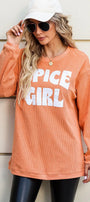 Spice Girl Graphic Sweatshirt Florida Girl Fashion Boutique