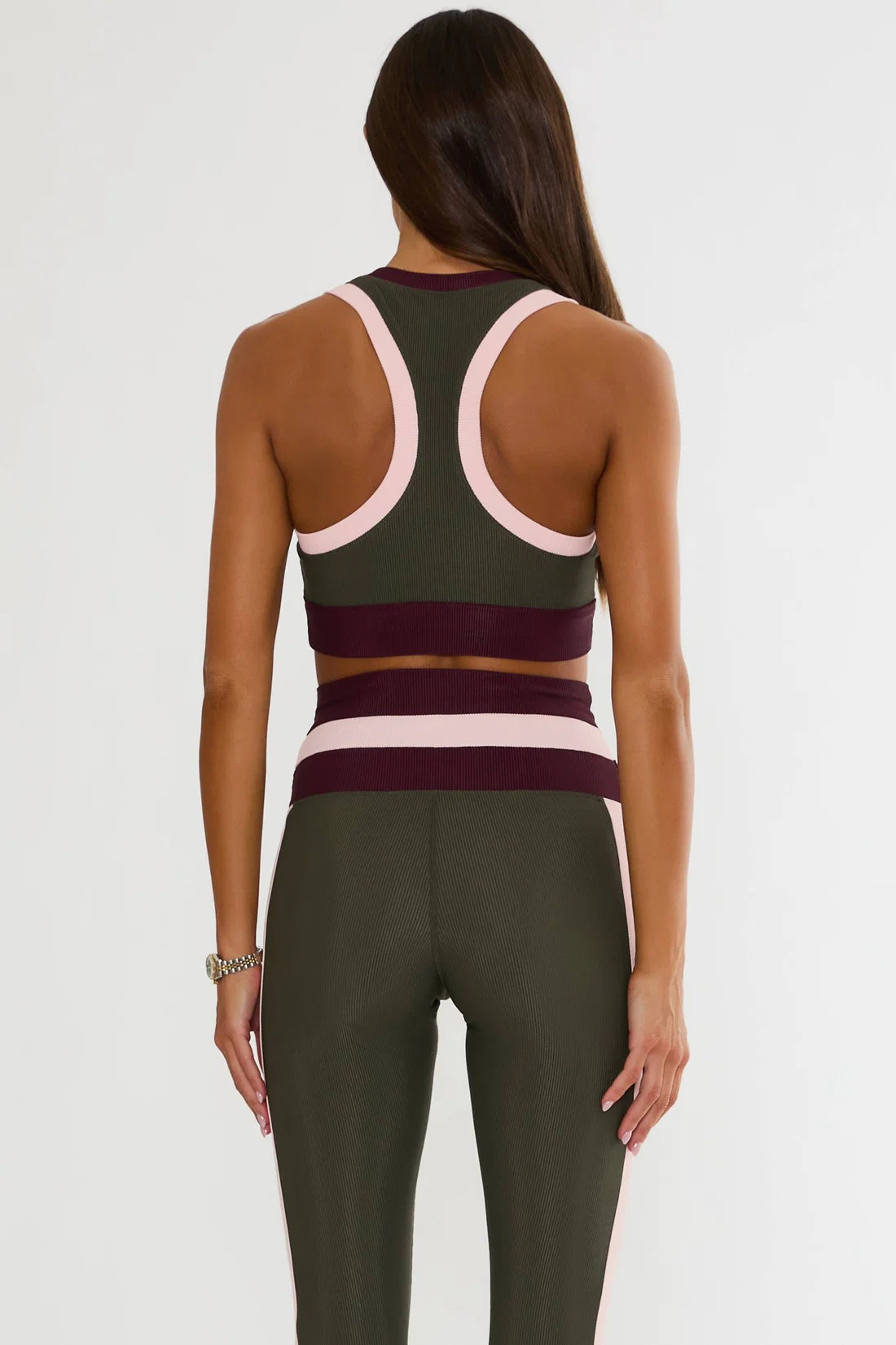 Beach Riot Gwen Top Wild Berry Colorblock