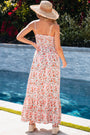 Boho Floral Ruffle Maxi Florida Girl Fashion Boutique