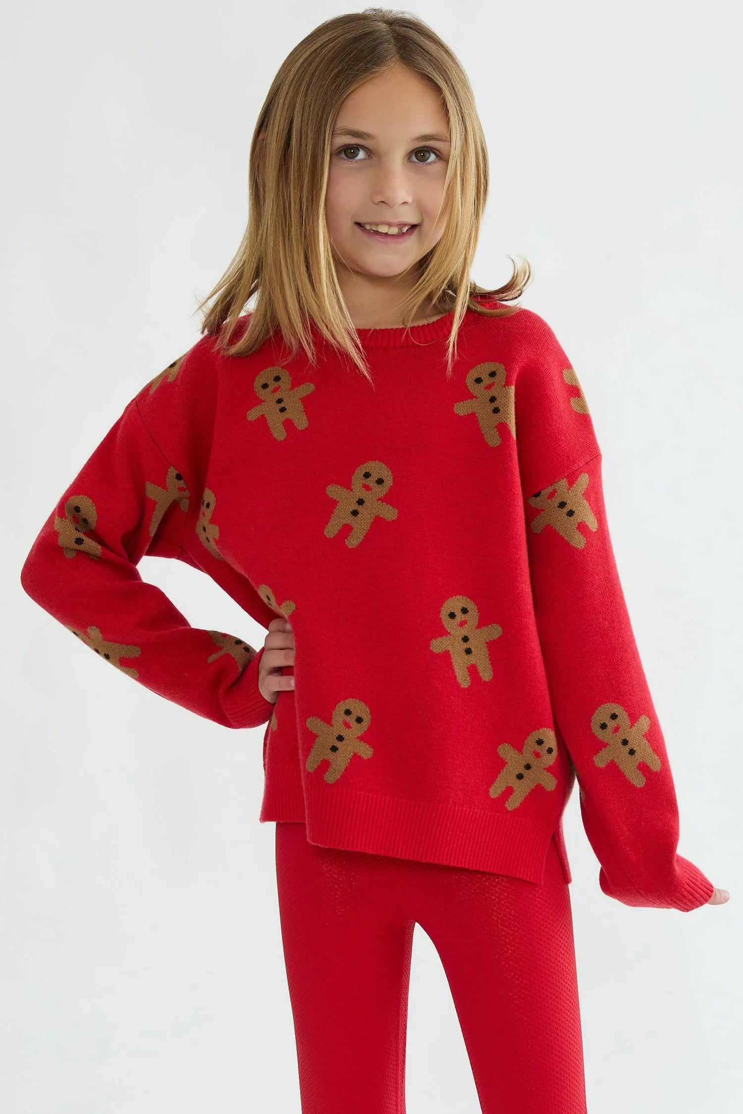 Beach Riot Little Callie Sweater Gingerbread