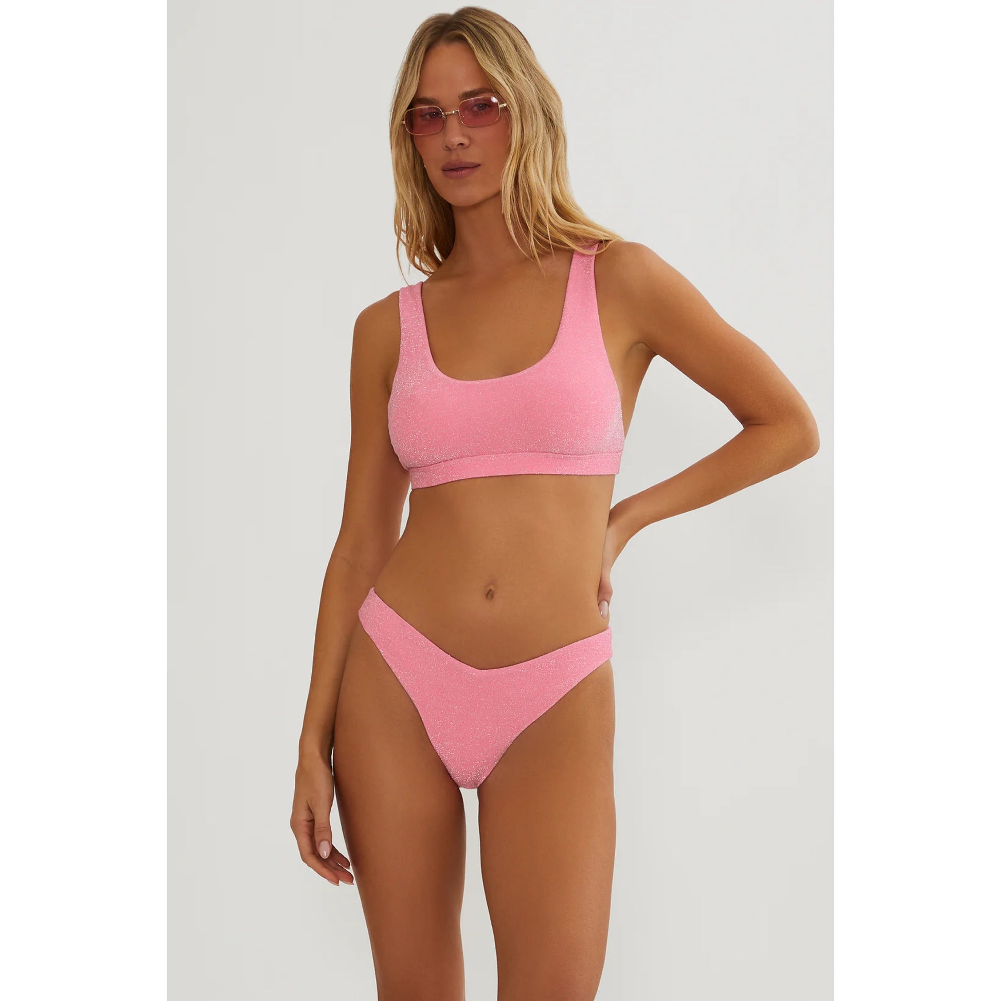 Beach Riot Peyton Top Shoreline Pink Shine