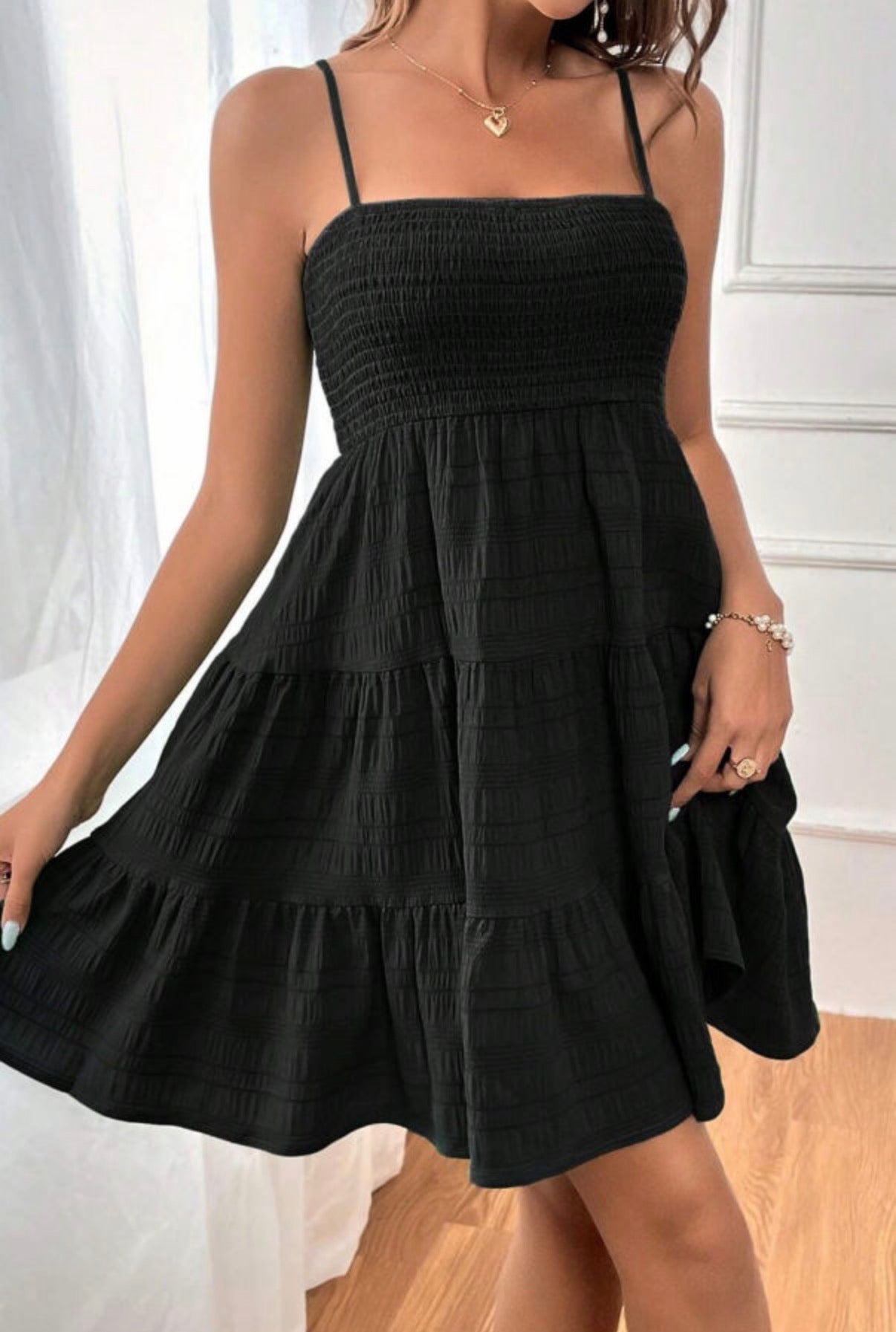 Midnight Stroll Mini Dress