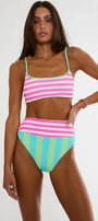 Beach Riot Val Top Cove Stripe