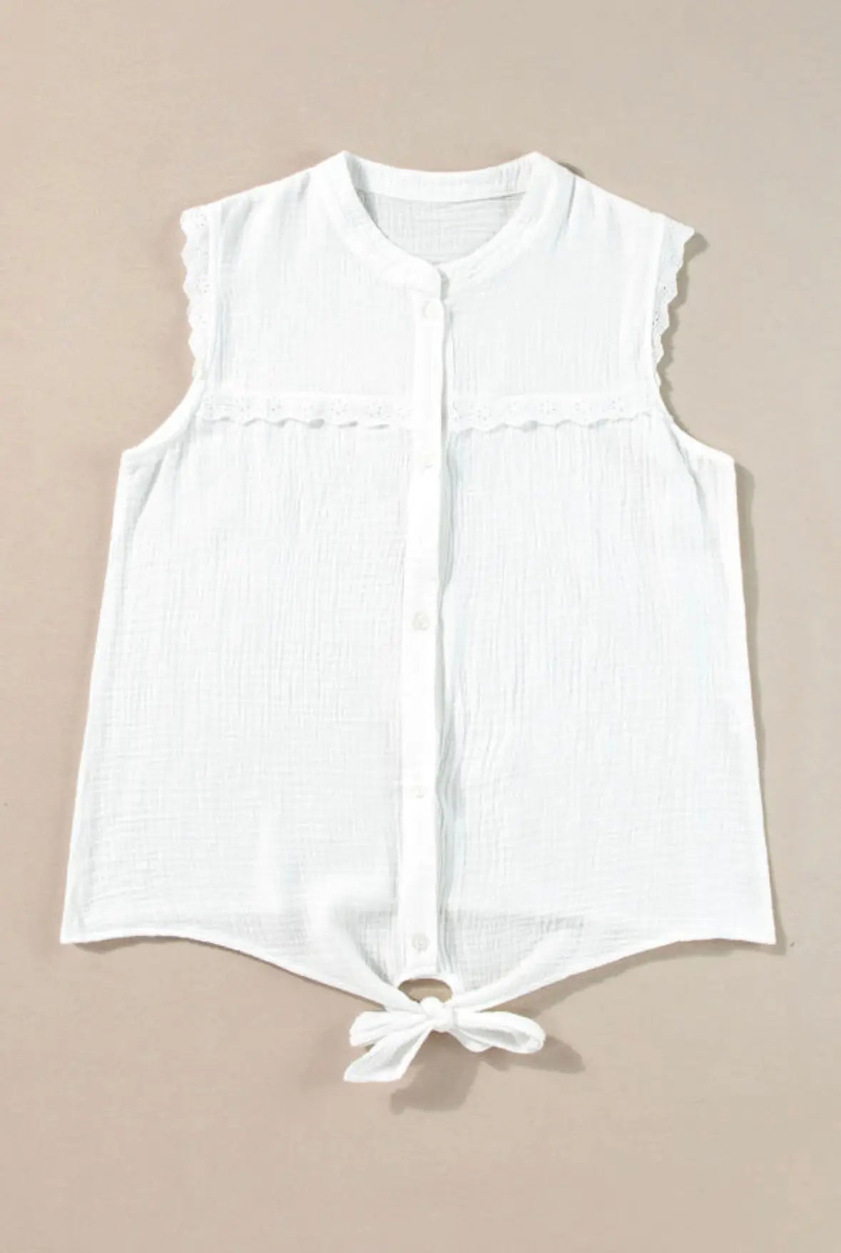 Riviera Breeze Sleeveless Top Florida Girl Fashion Boutique