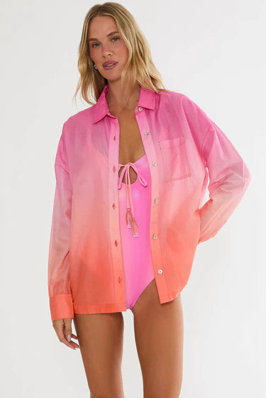 Beach Riot Cassidy Top Petal Sunrise