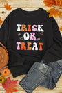 "Trick or Treat" Graphic Sweatshirt Florida Girl Fashion Boutique