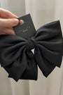 Satin Black Bow ACCITY