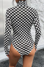 Checkered Bodysuit Florida Girl Fashion Boutique