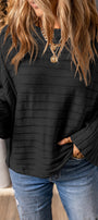 Exposed Seam Dolman Top Florida Girl Fashion Boutique