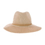 Knit Sequin Adorned Panama Hat C.C Beanie