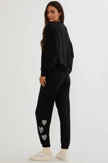 Beach Riot Georgie Pant Midnight Mummy