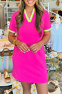 Hot Pink T Shirt Dress Florida Girl Fashion Boutique