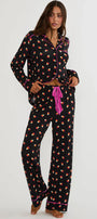 Beach Riot Livy Top & Connie Pant Set Mystical Candy Corn