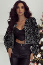 Cropped Sequin Jacket Florida Girl Fashion Boutique
