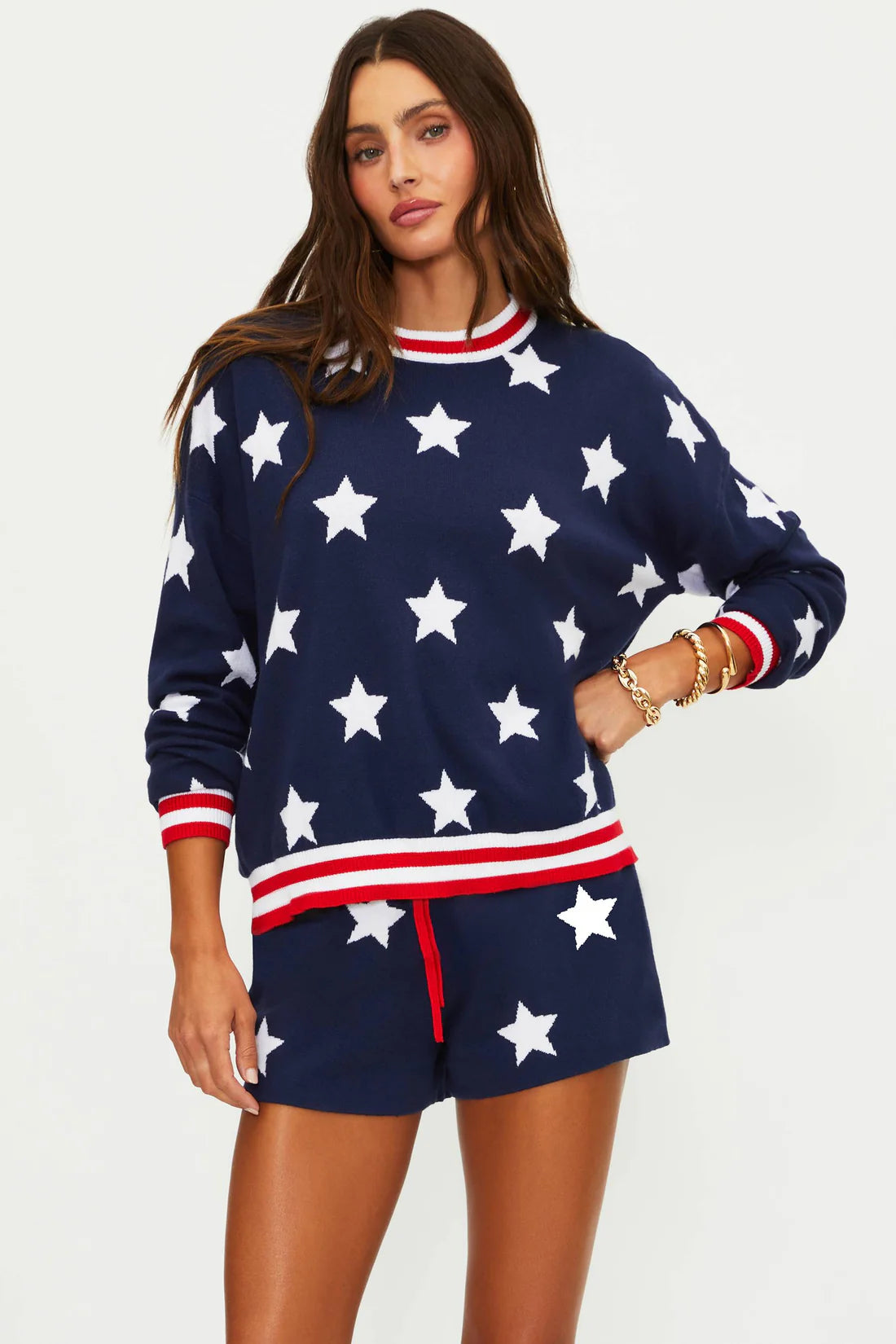 Beach Riot Cal Sweater Twilight Stars