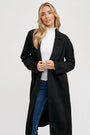 Faux Suede Coat Bluivy