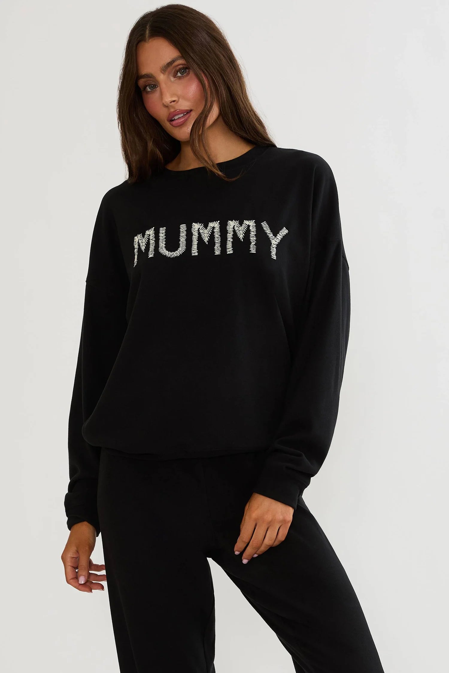 Beach Riot Devyn Oversized Sweatshirt Midnight Mummy
