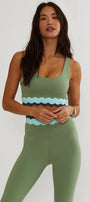 Beach Riot Marin Top Sage Mist Matte