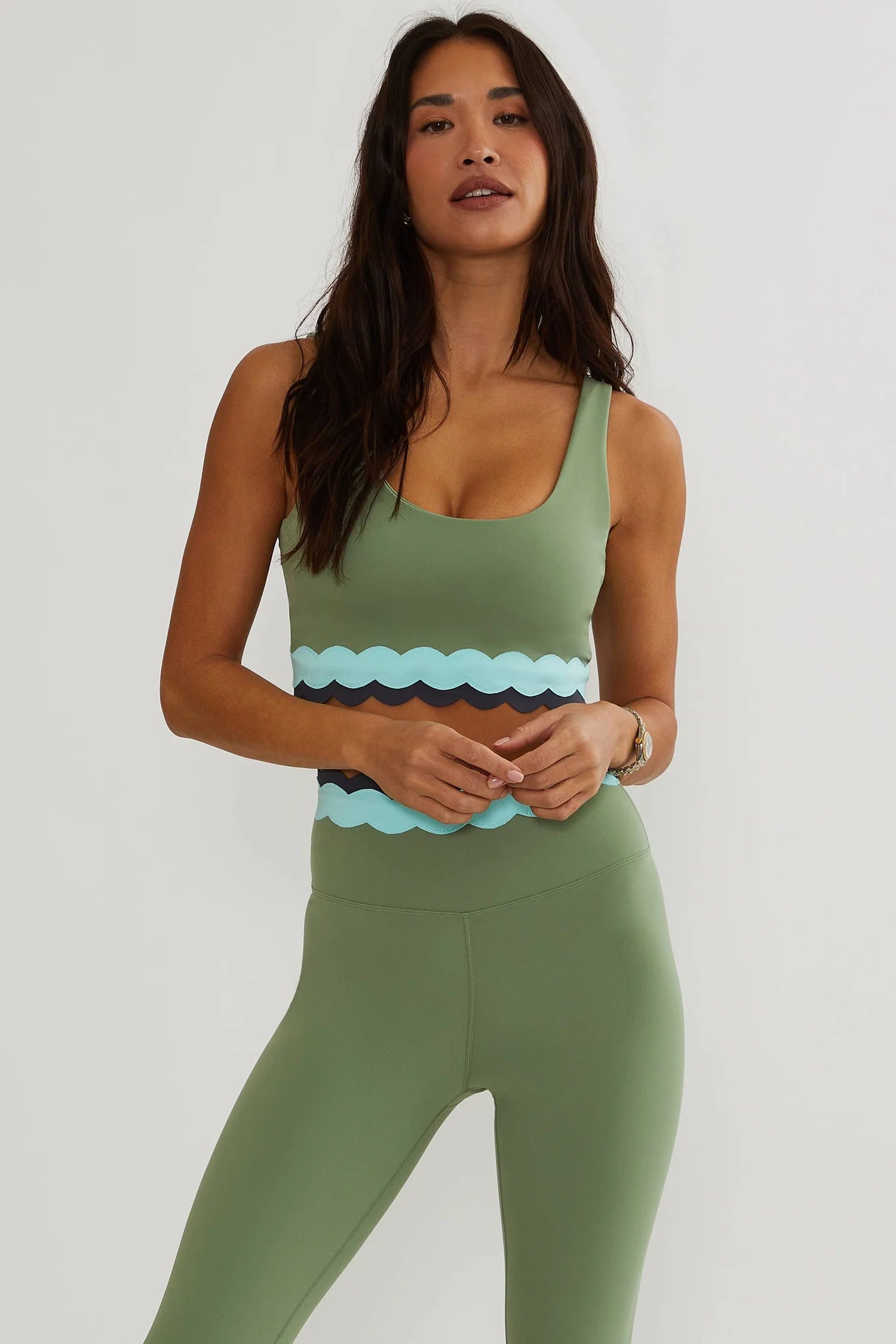 Beach Riot Marin Top Sage Mist Matte