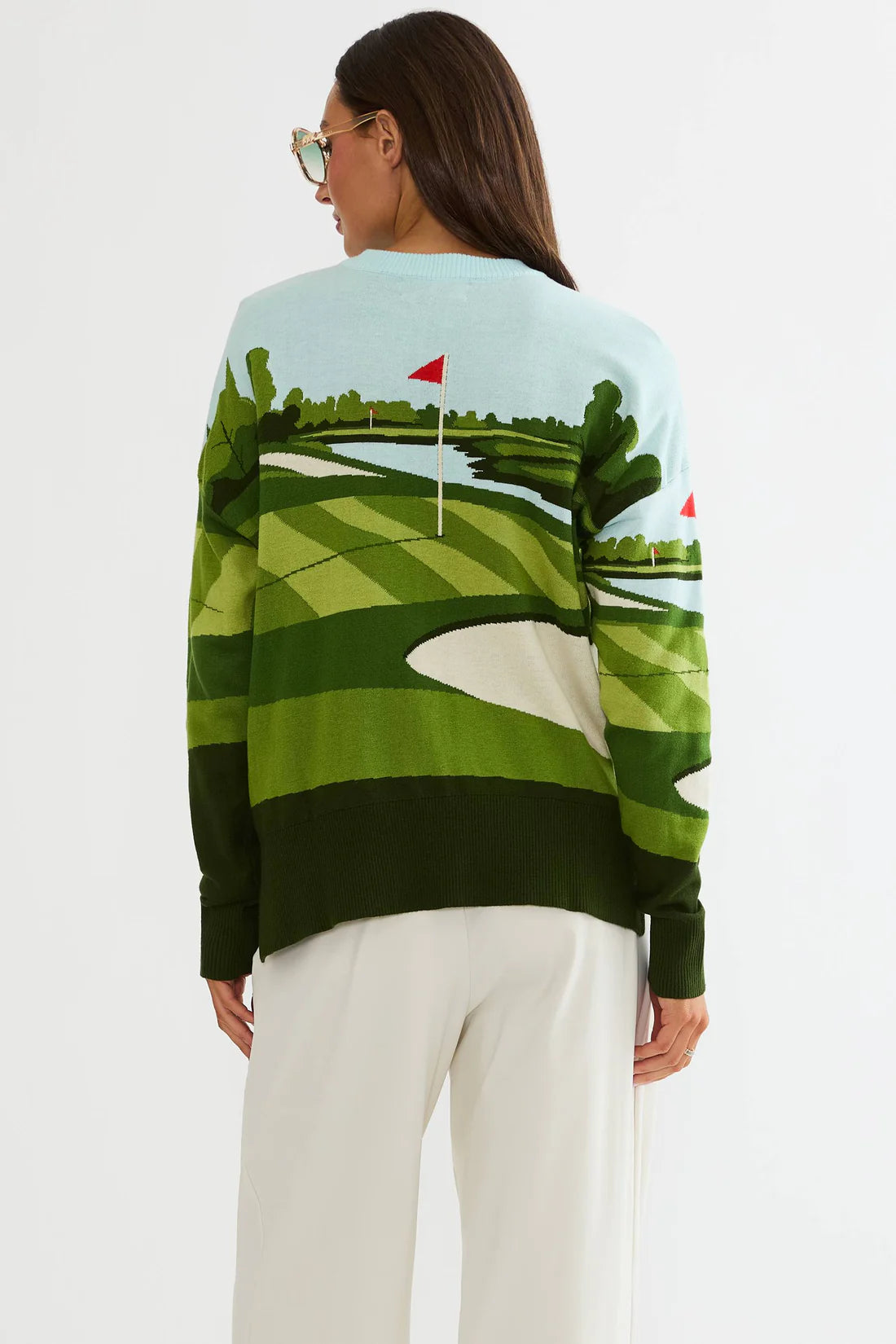 Beach Riot Callie Sweater Fairway