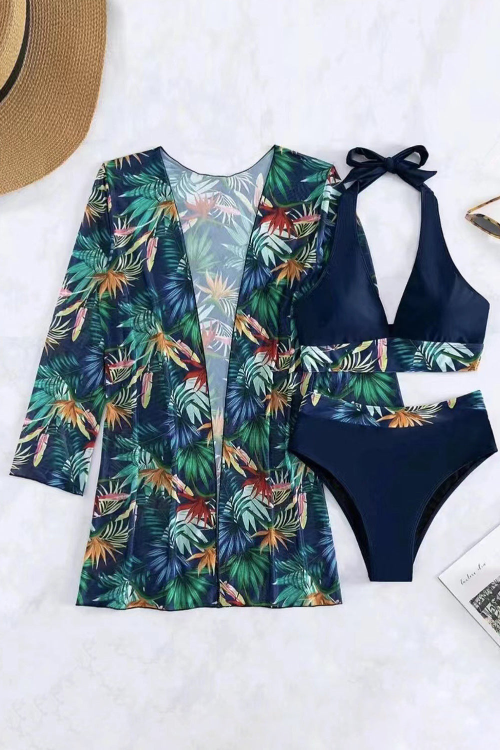 Black 3 Piece Bikini Florida Girl Fashion Boutique