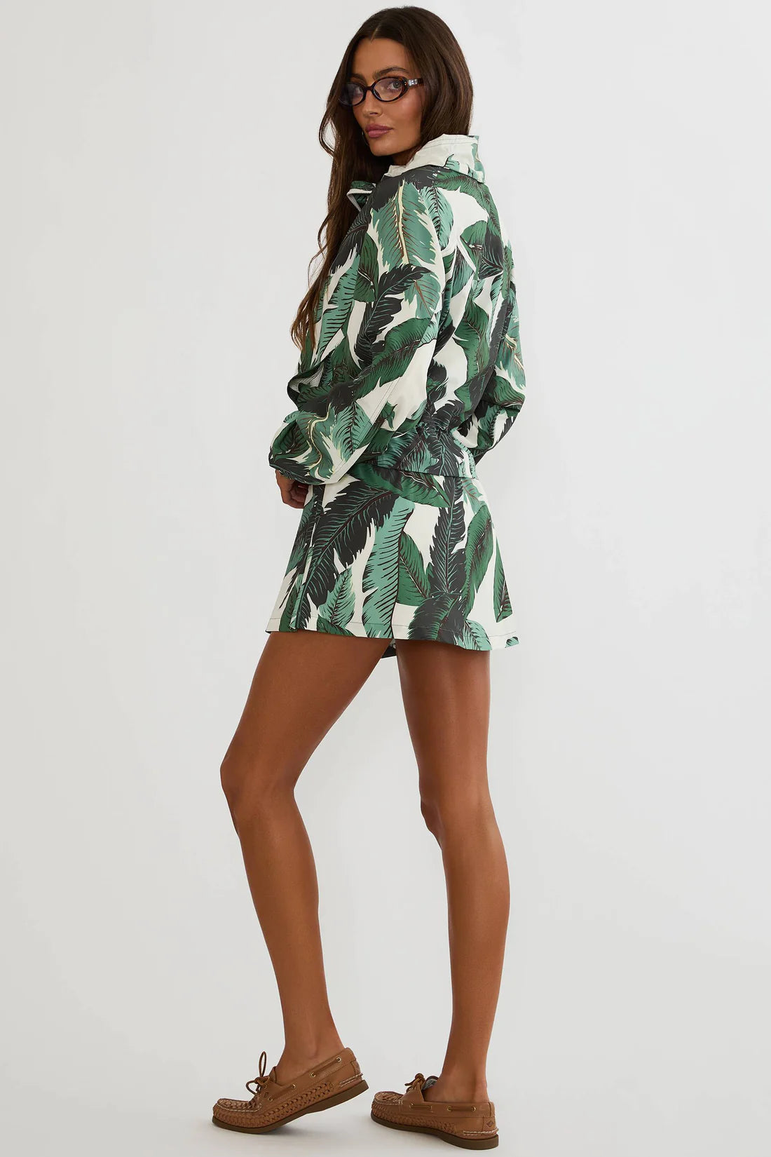 Beach Riot Clyde Skirt Banana Palms