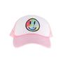 Tie Dye Smiley Face Ball Cap C.C Beanie