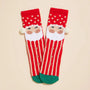 Christmas Fuzzy Socks Assorted Pack of 4 Frem