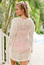 Crochet Long Sleeve Cover Up Florida Girl Fashion Boutique
