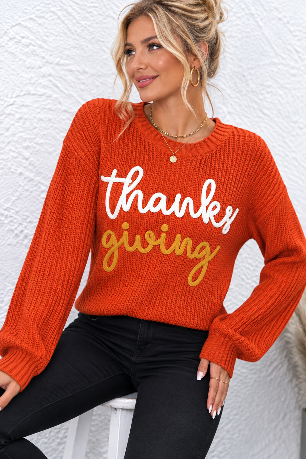 Thanksgiving Knit Sweater