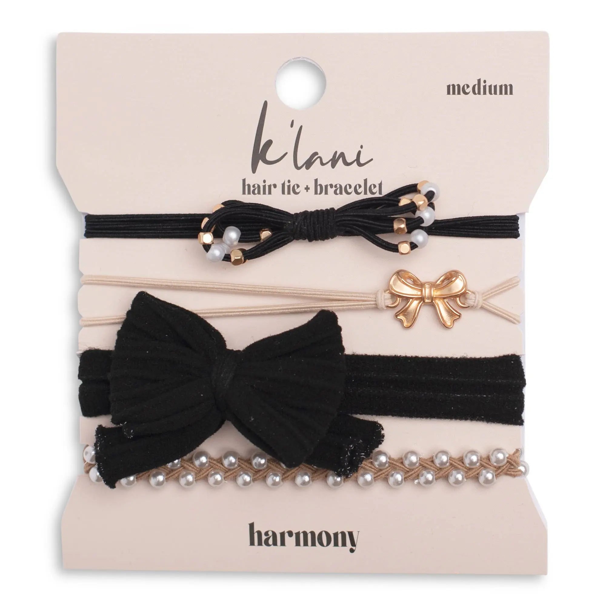 Harmony K'Lani hair tie bracelets