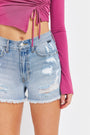Cello High Rise Mom Short Cello Jeans