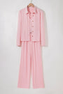 Light Pink 3-Piece Cozy Knit Lounge Set Florida Girl Fashion Boutique