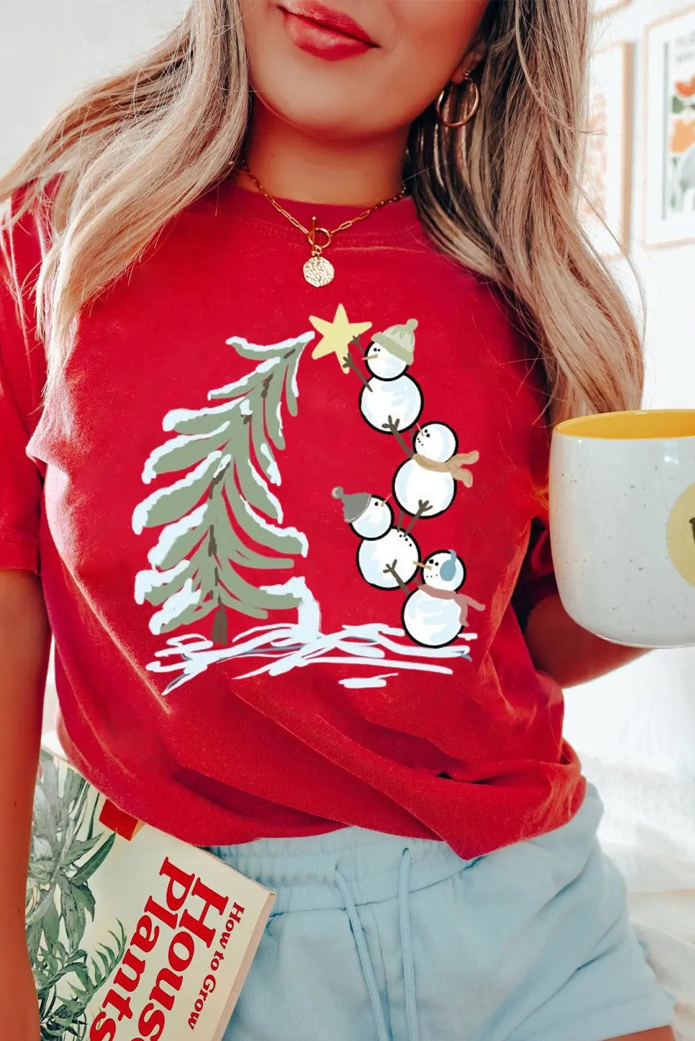 Snowman Christmas Tee Florida Girl Fashion Boutique