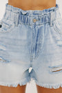 KanCan Paper Bag Denim Short Florida Girl Fashion Boutique