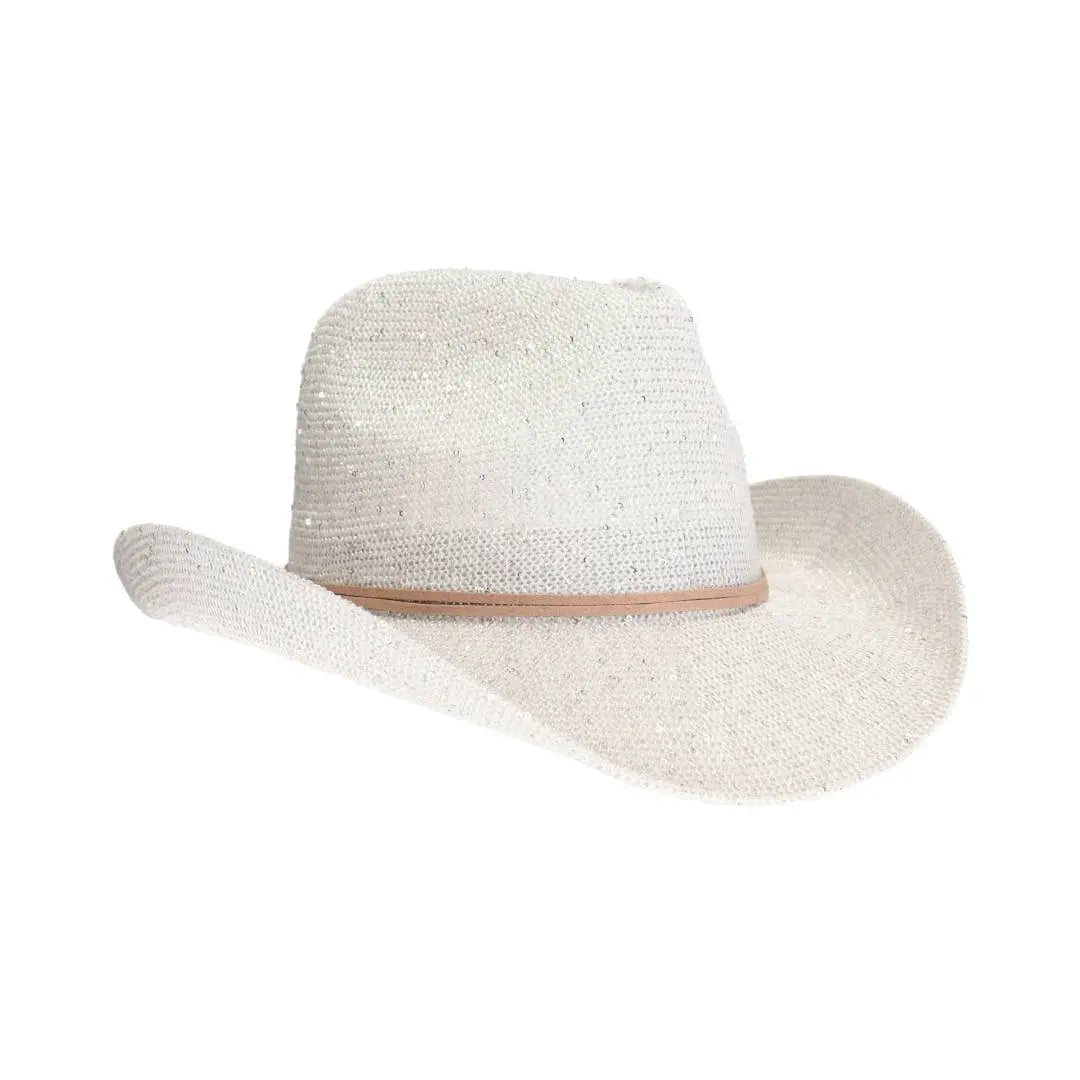 Vegas Sequin Cowboy Hat CBC03 C.C Beanie