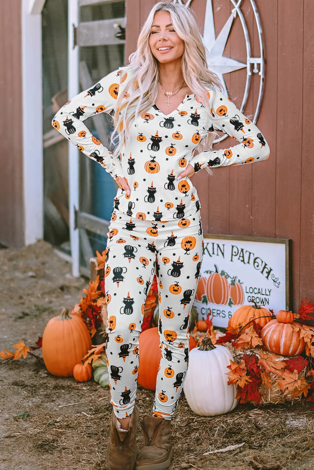 Spooky Season Lounge Set Florida Girl Fashion Boutique