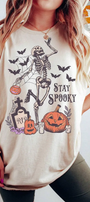 Stay Spooky Skeleton Tee Florida Girl Fashion Boutique