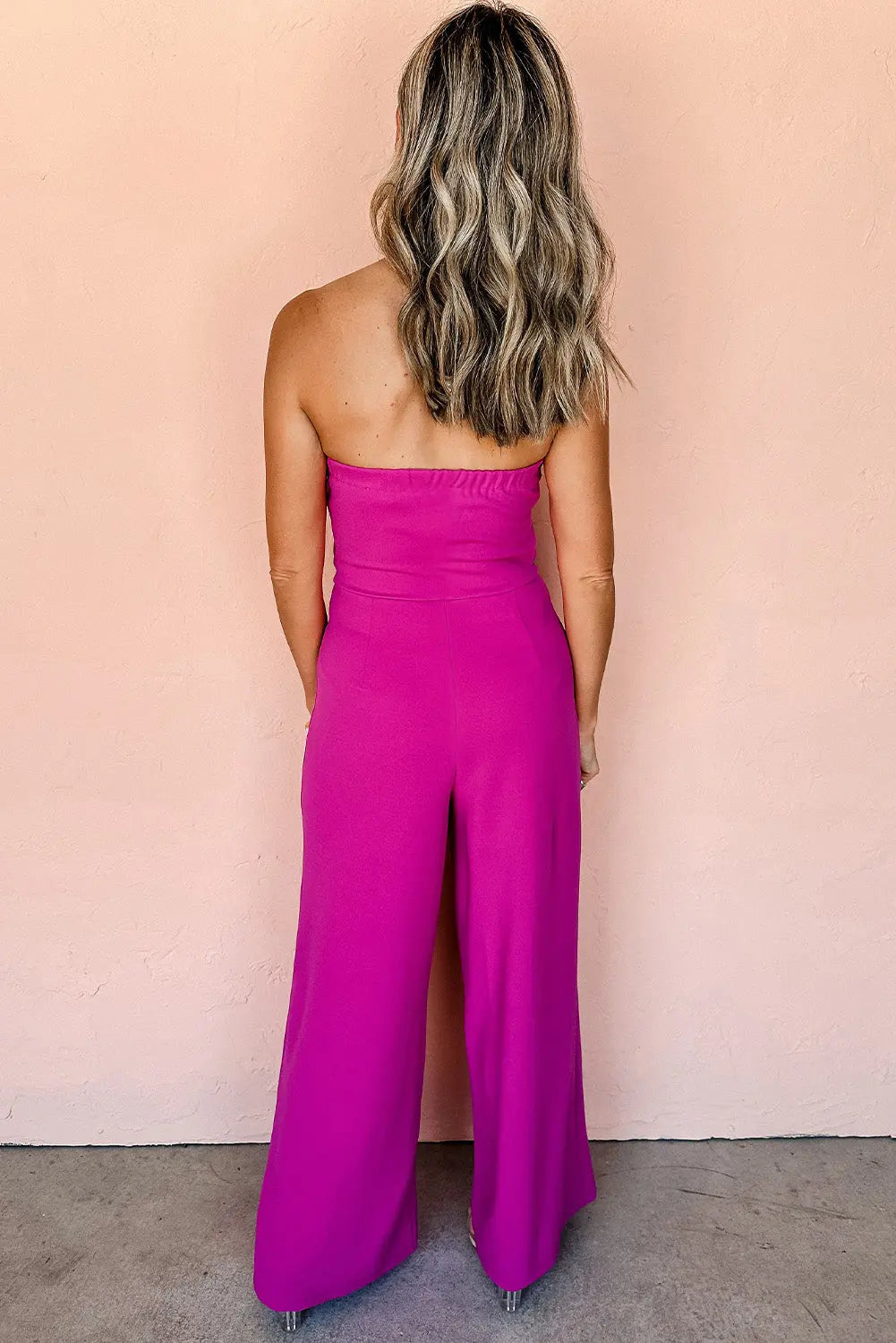 Bowknot Strapless Jumpsuit Florida Girl Fashion Boutique