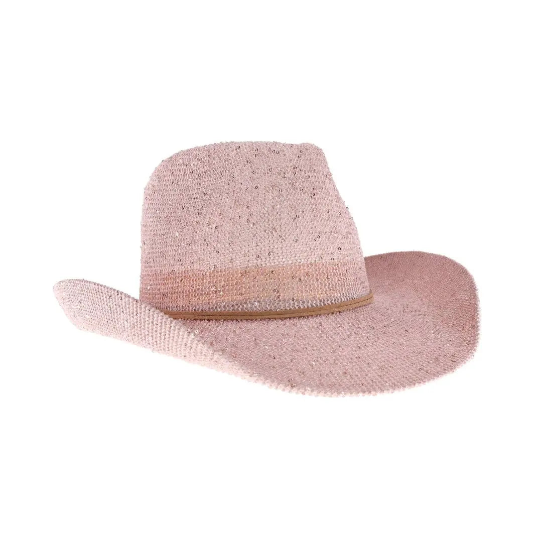 Vegas Sequin Cowboy Hat CBC03 C.C Beanie
