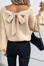 Bowknot Knit Sweater Florida Girl Fashion Boutique