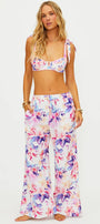 Beach Riot Hampton Pant Hibiscus Garden
