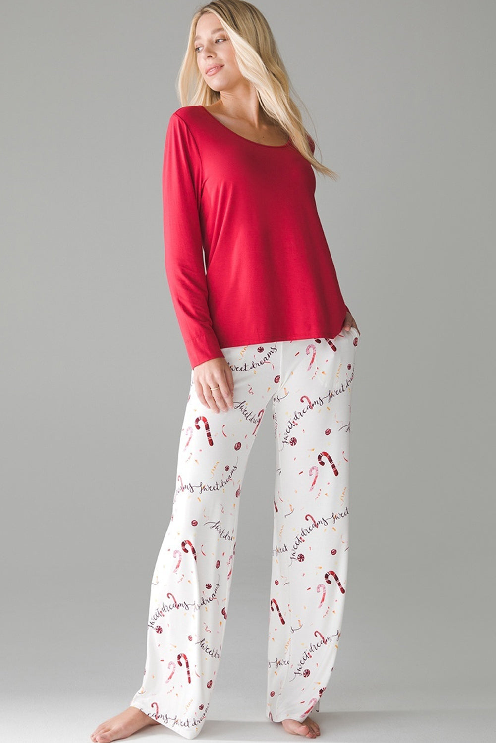 Christmas Red Pajama Set Florida Girl Fashion Boutique