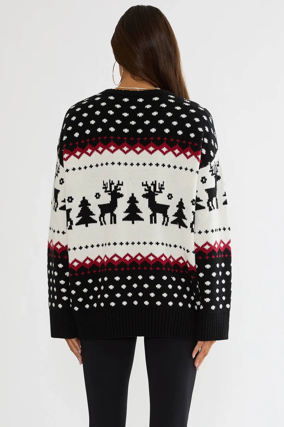 Beach Riot Remington Sweater Twilight Fairisle